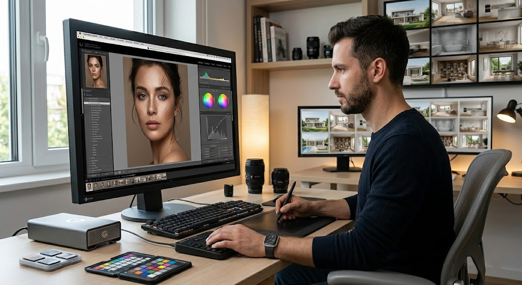 professional photo editing expertise workflow