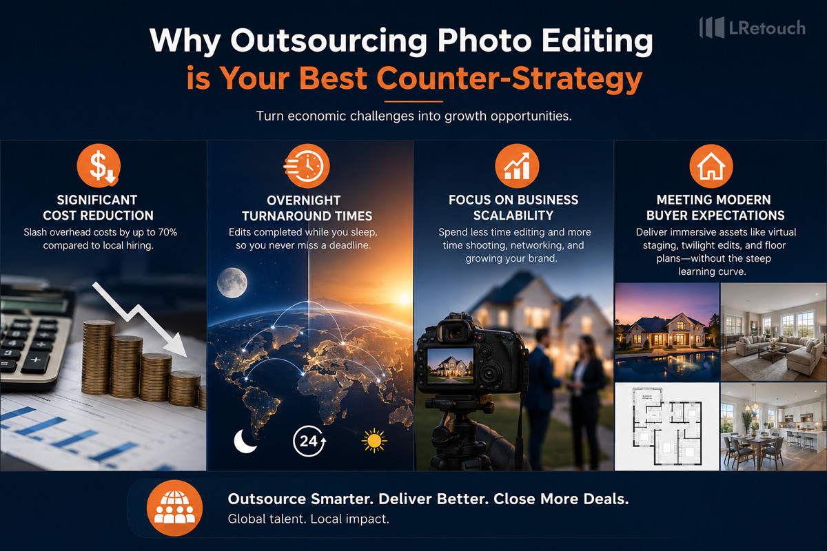 Why Outsourcing Photo Editing is Your Best Counter-Strategy