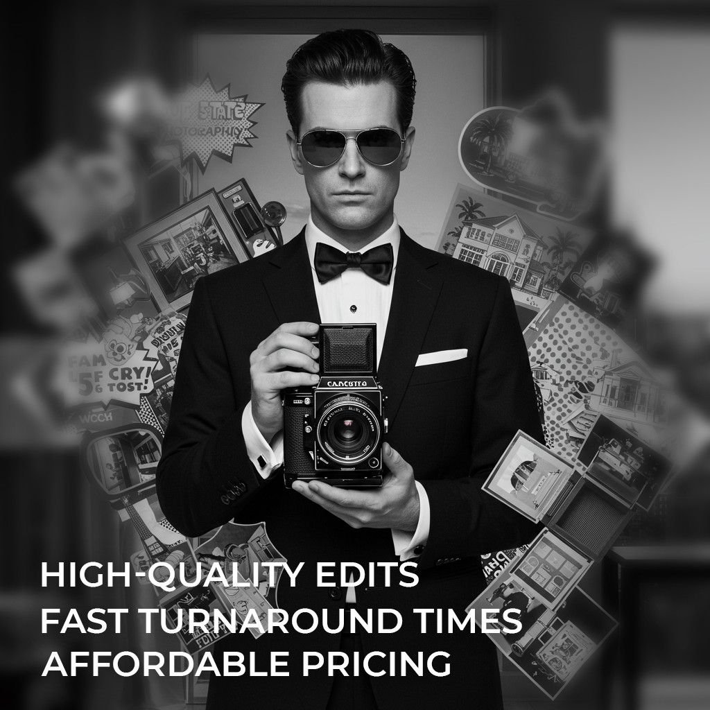 Most real estate photographers rely on their outsourced editors.