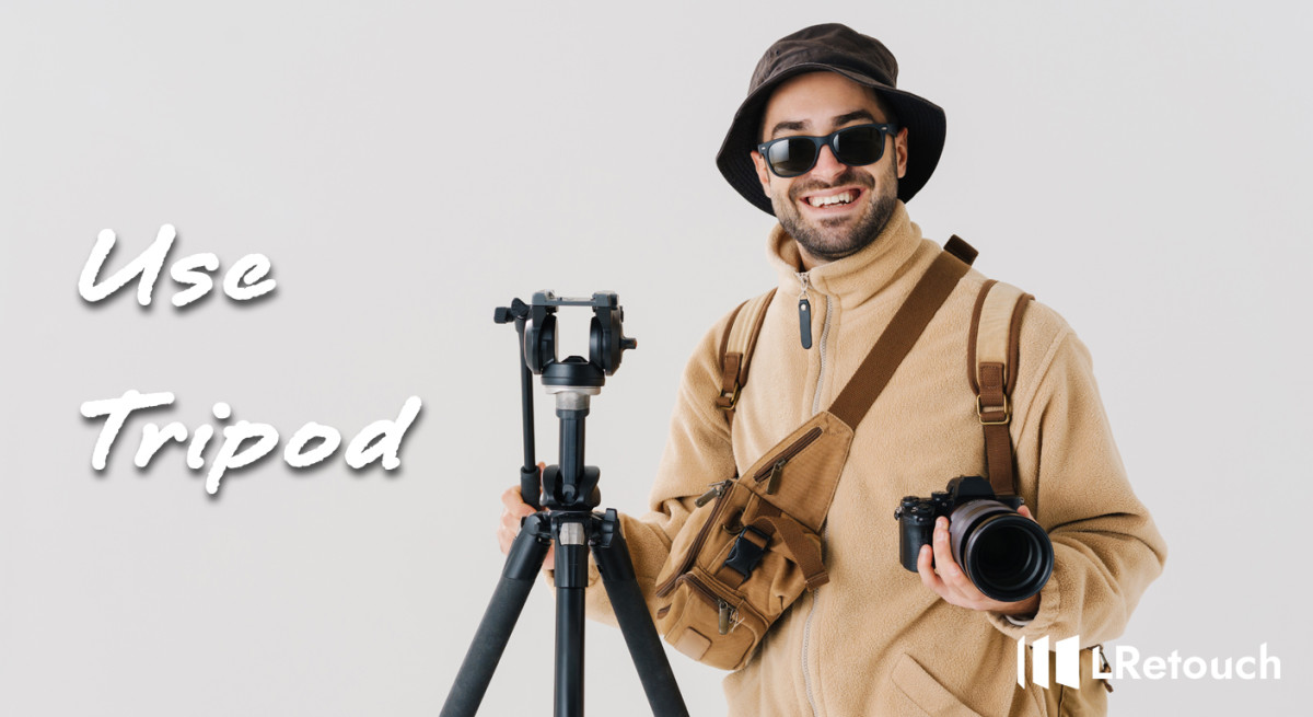 Use tripod to ensure consitent framing across all bracketed shots.