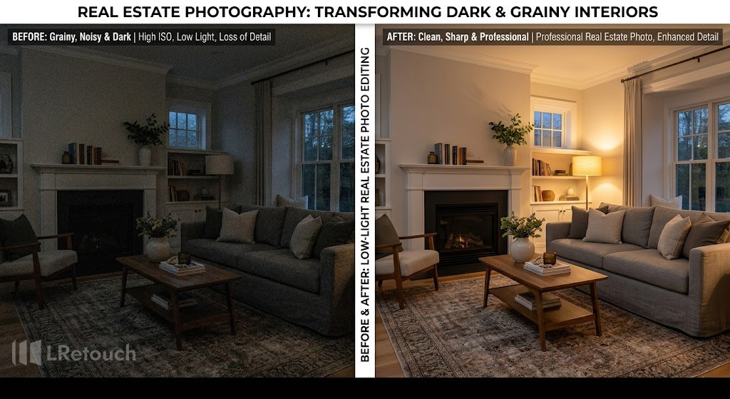 noise reduction real estate photos