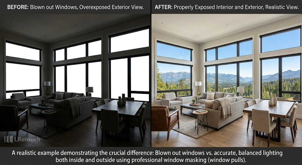 window masking real estate mistake