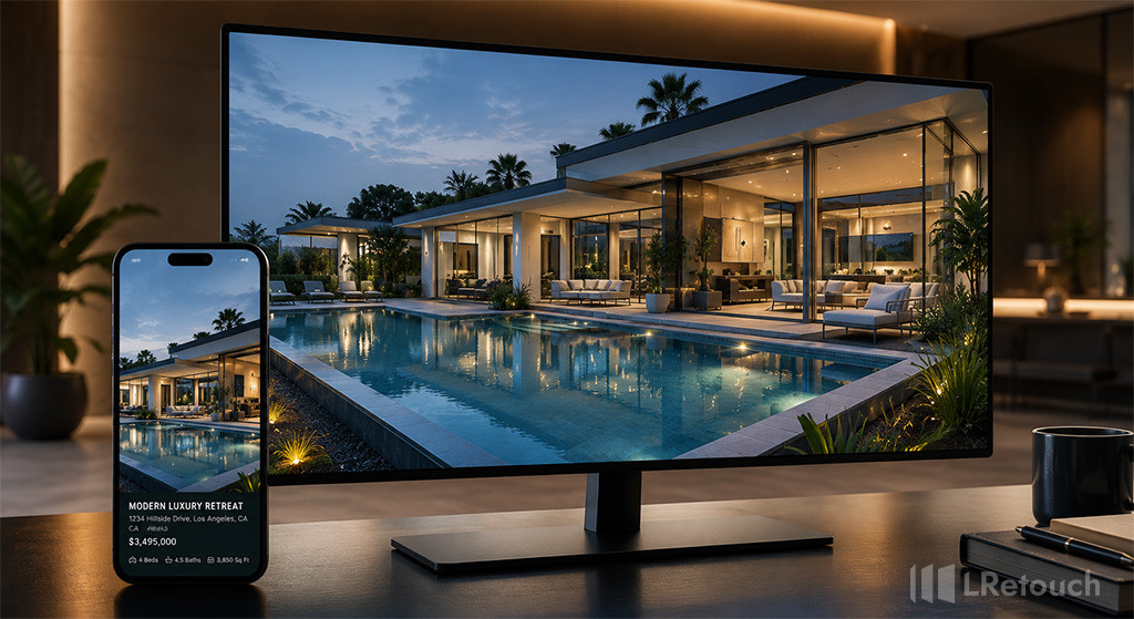 4K real estate photography standard