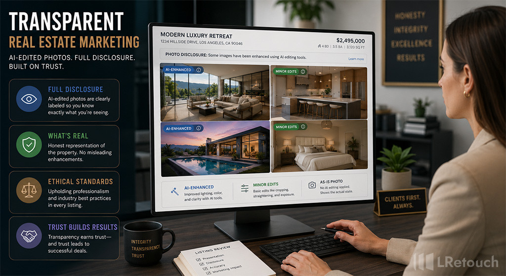 AI disclosure in real estate listings