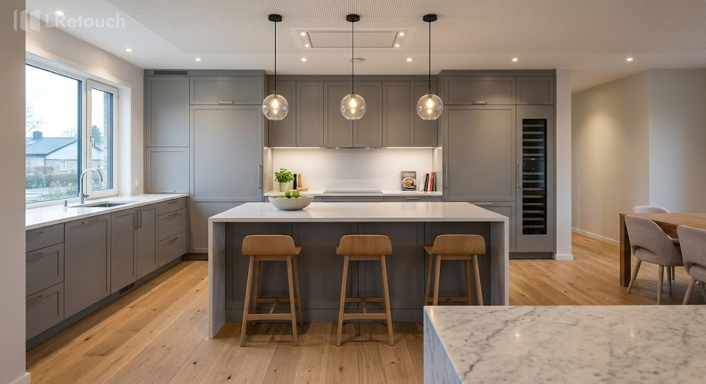 Proper camera height for interior real estate photography