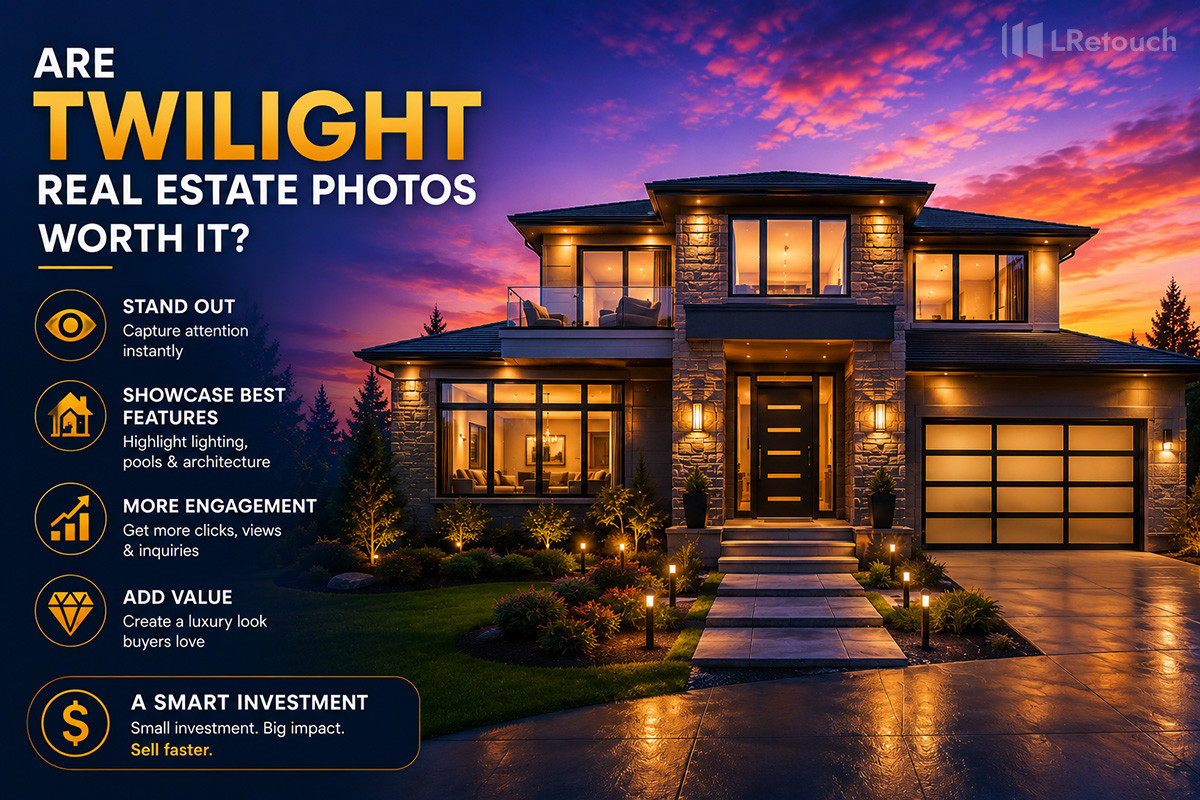 Are twilight real estate photos worth it?