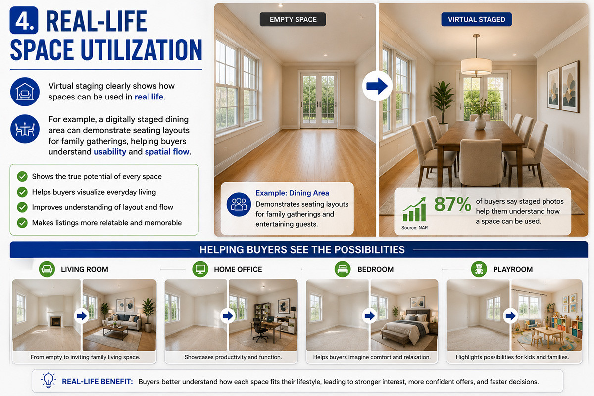Real-Life Space Utilization