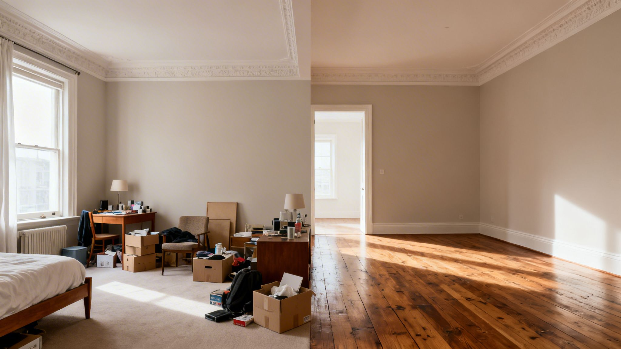 Remove clutter for occupied properties