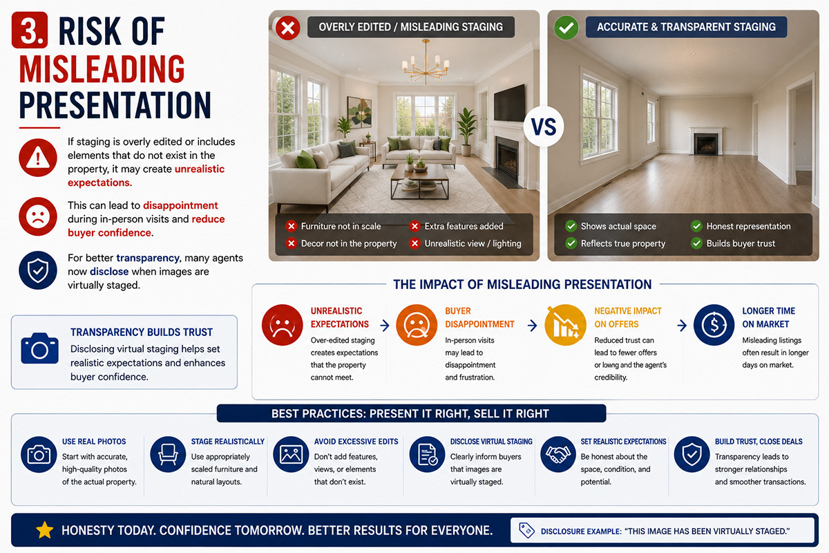 Risk of misleading presentation