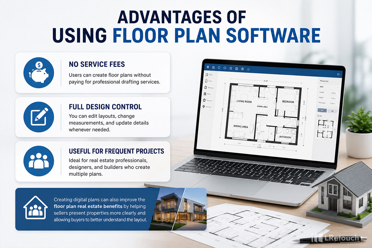 Advantages of using floor plan software