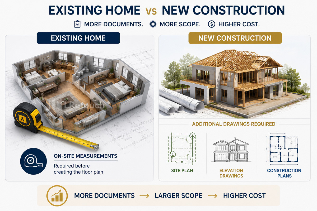 Existing home or new construction