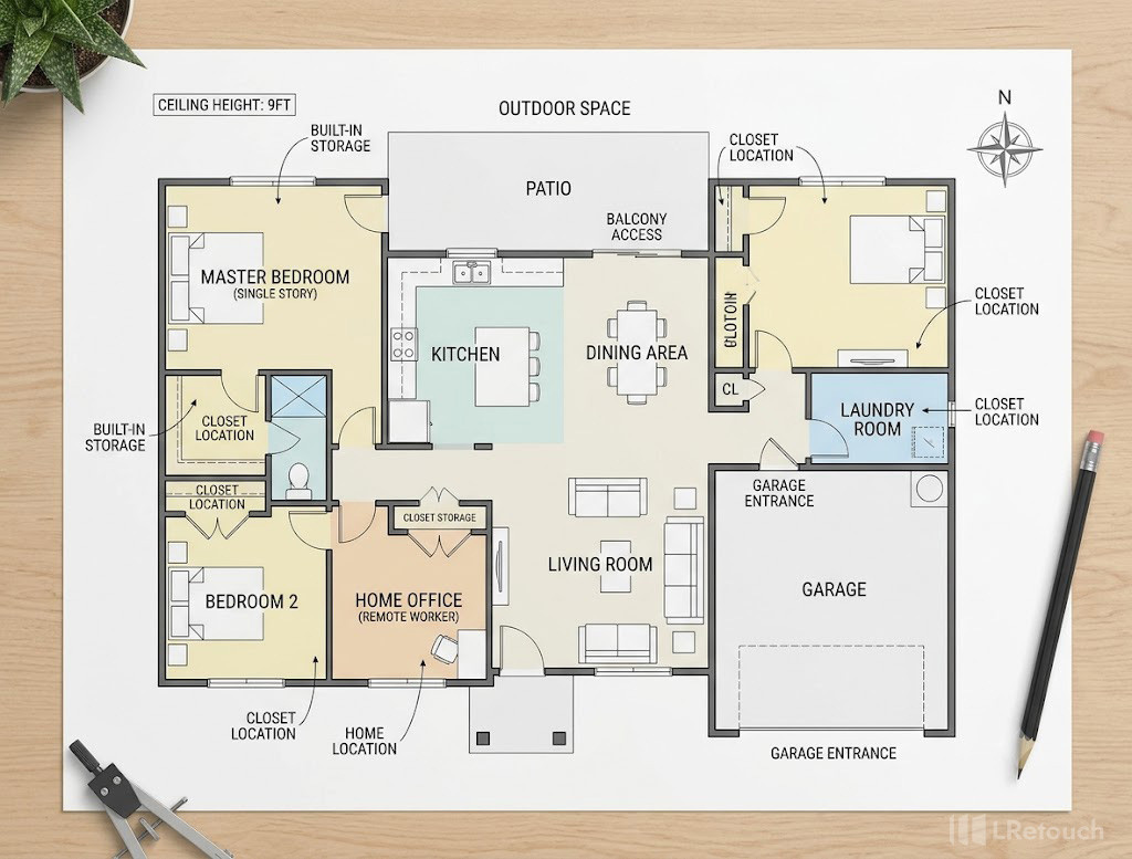 House floor plan