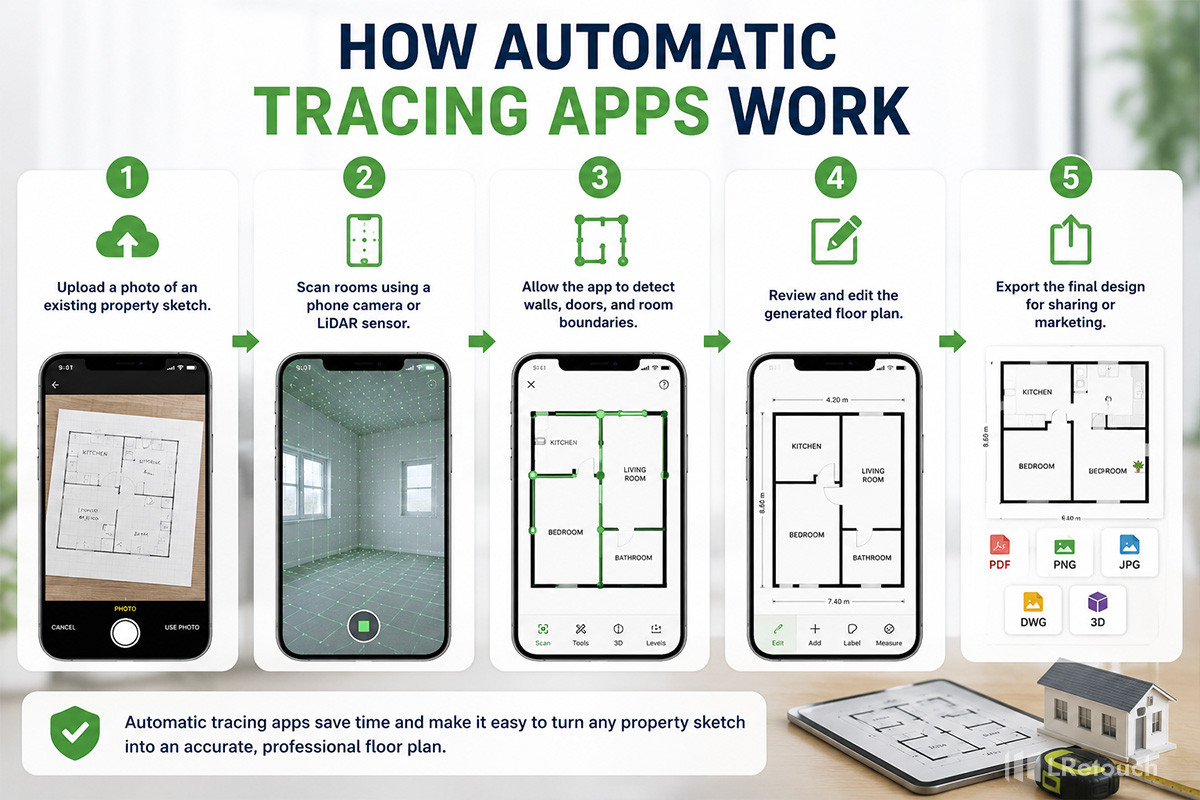 How automatic tracing apps work