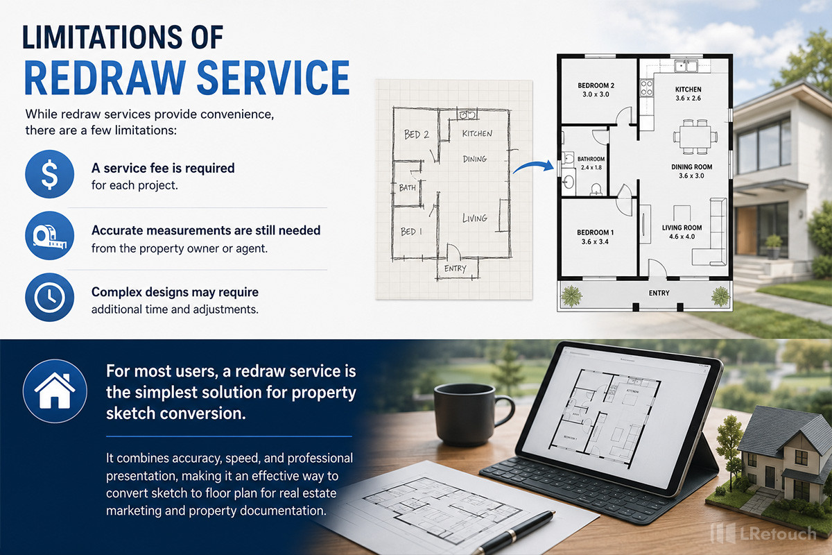 Limitations of redraw service