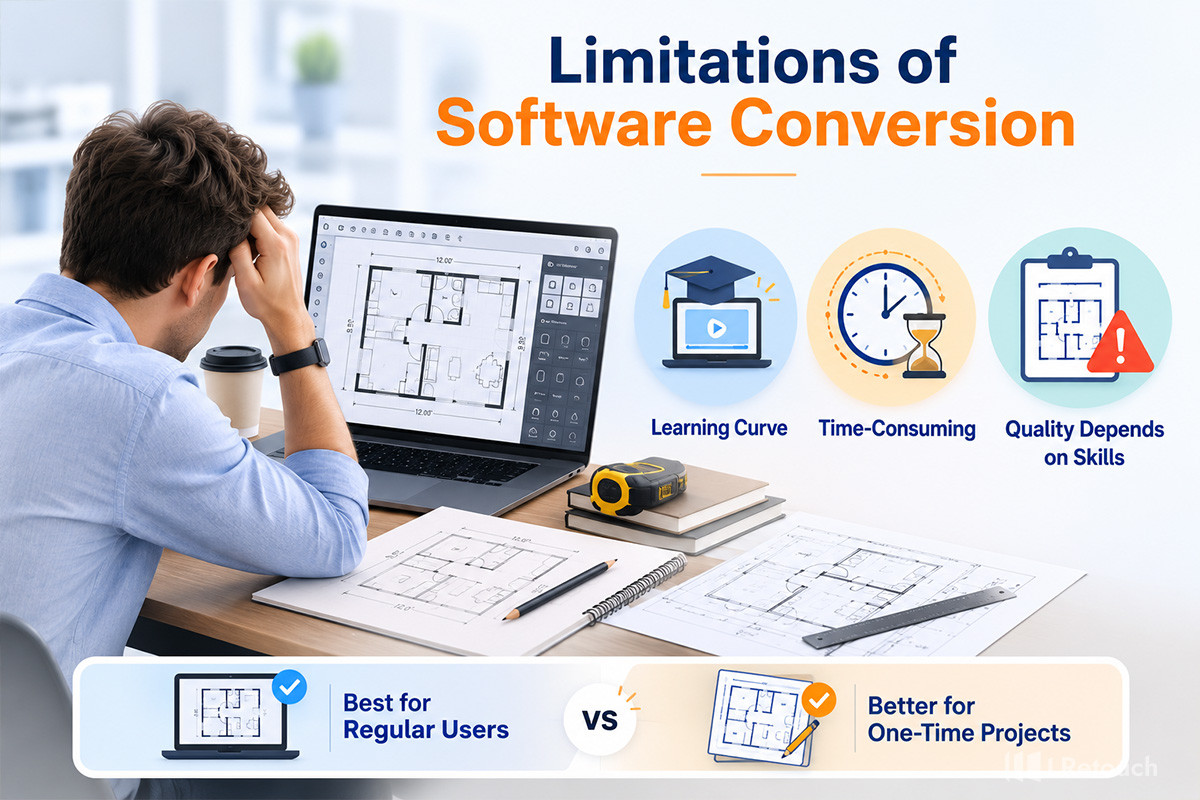 Limitations of software conversion