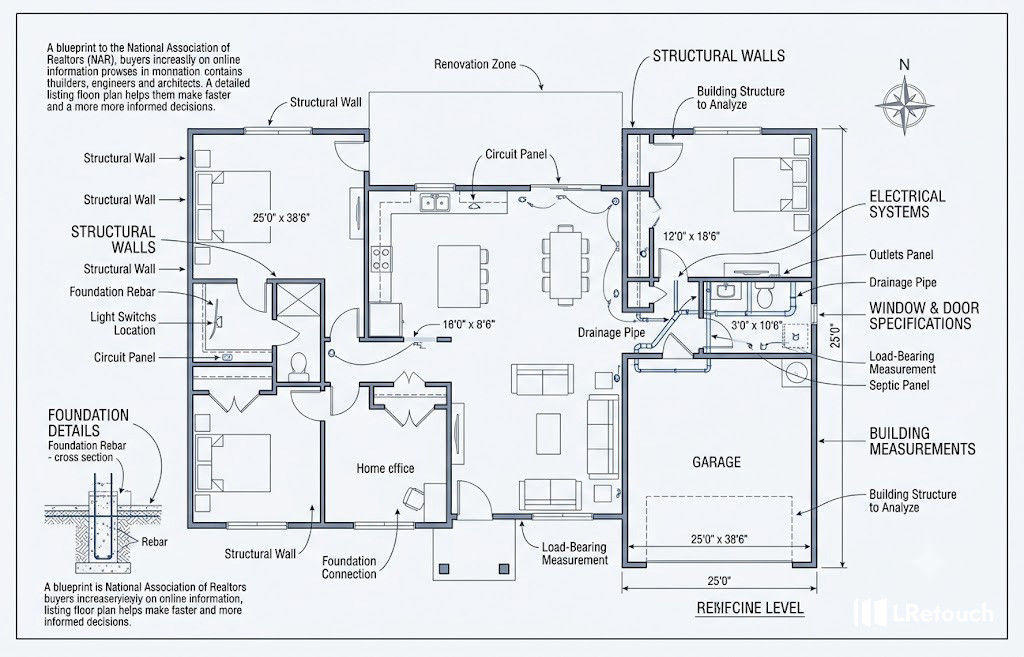 Real estate blueprint