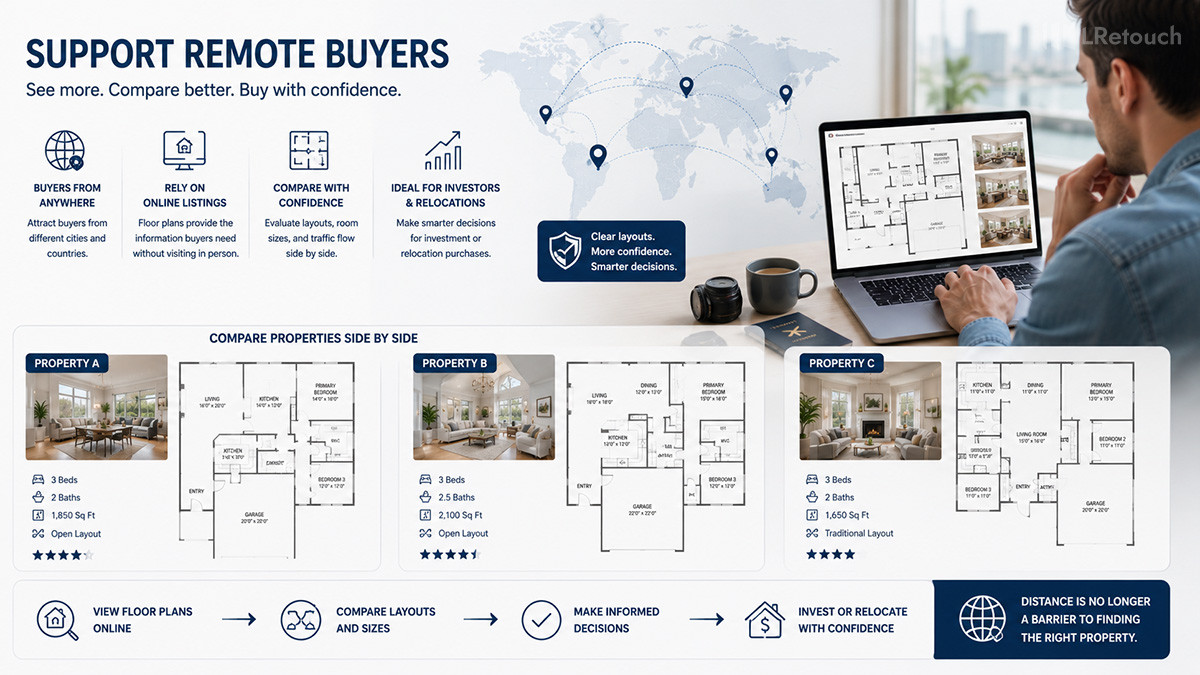 Support remote buyers