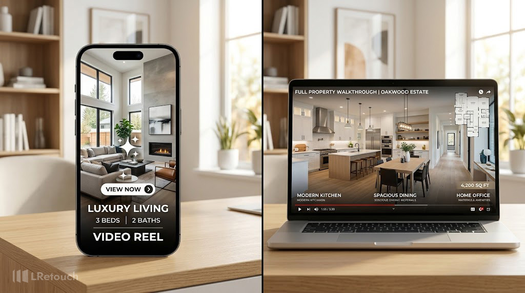 Why real estate reels are not the same as video tours?