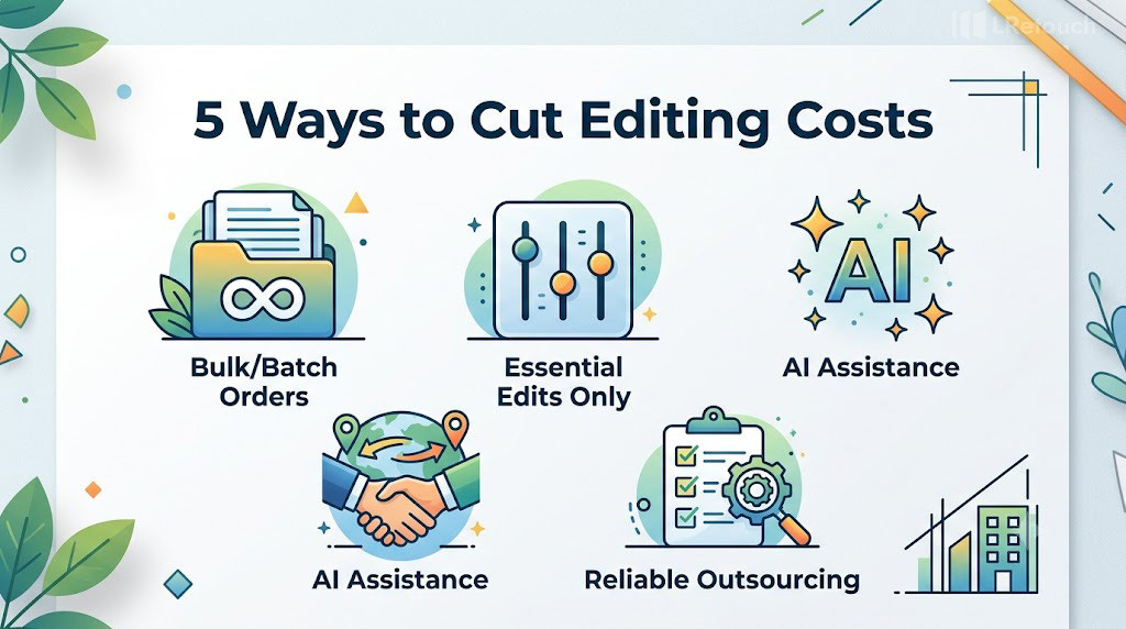 5 Ways to Cut Editing Costs