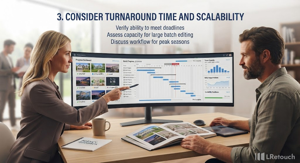 Consider Turnaround Time and Scalability