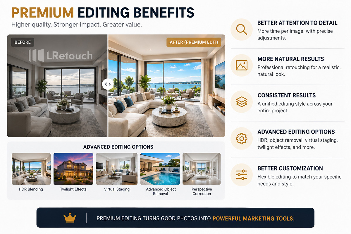 Premium Editing Benefits