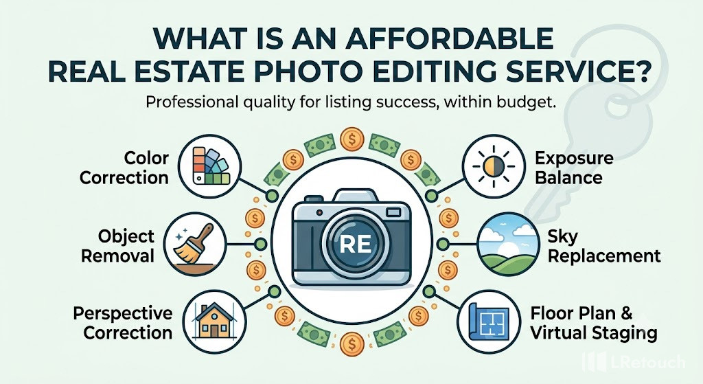 What Is an Affordable Real Estate Photo Editing Service?
