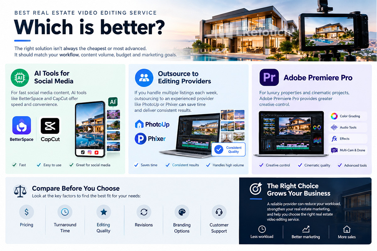 Best real estate video editing service