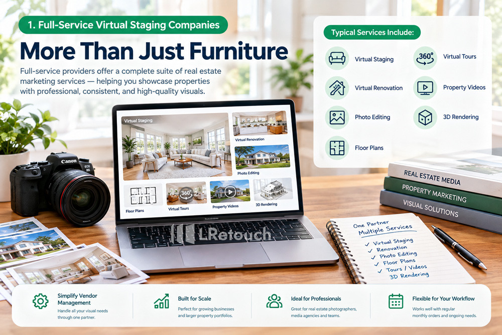 Full-Service Virtual Staging Companies