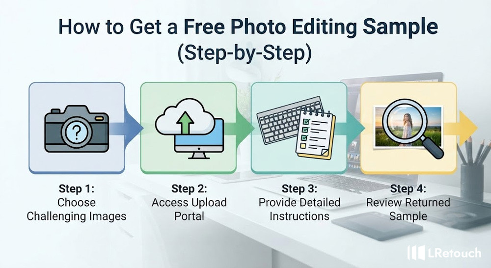 How to Get a Free Photo Editing Sample (Step-by-Step)