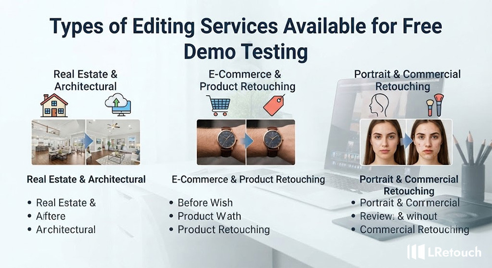 Types of Editing Services Available for Free Demo Testing