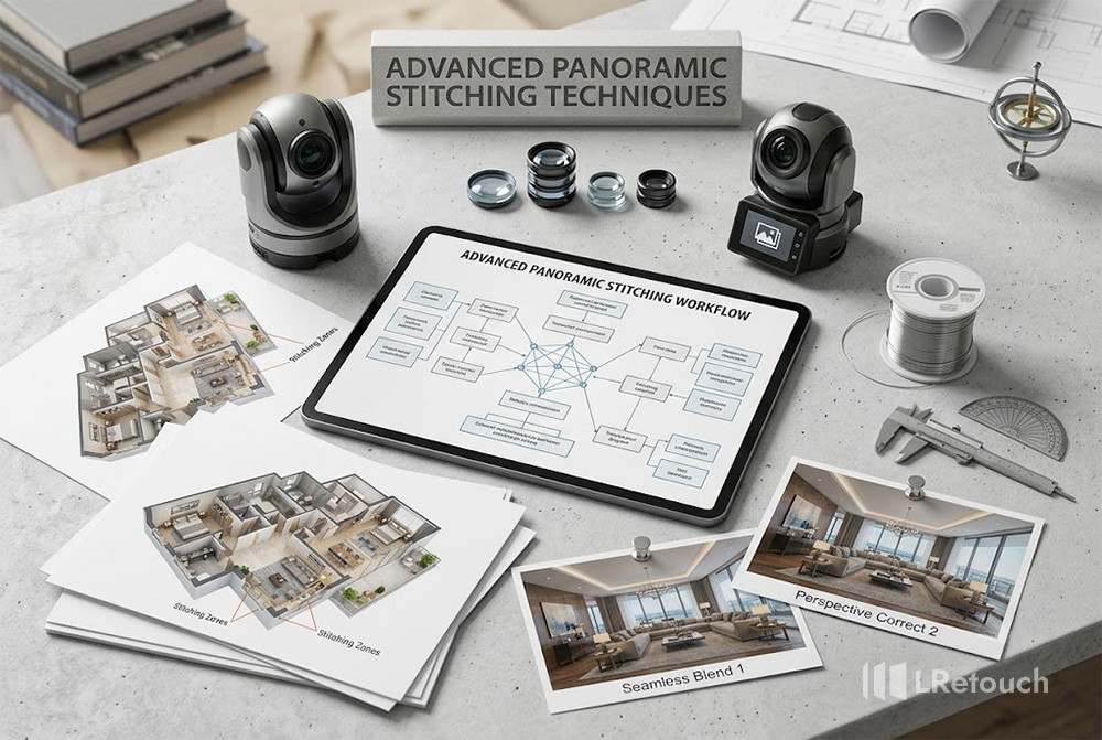 Advanced Panoramic Stitching Techniques for Real Estate 360 Tours