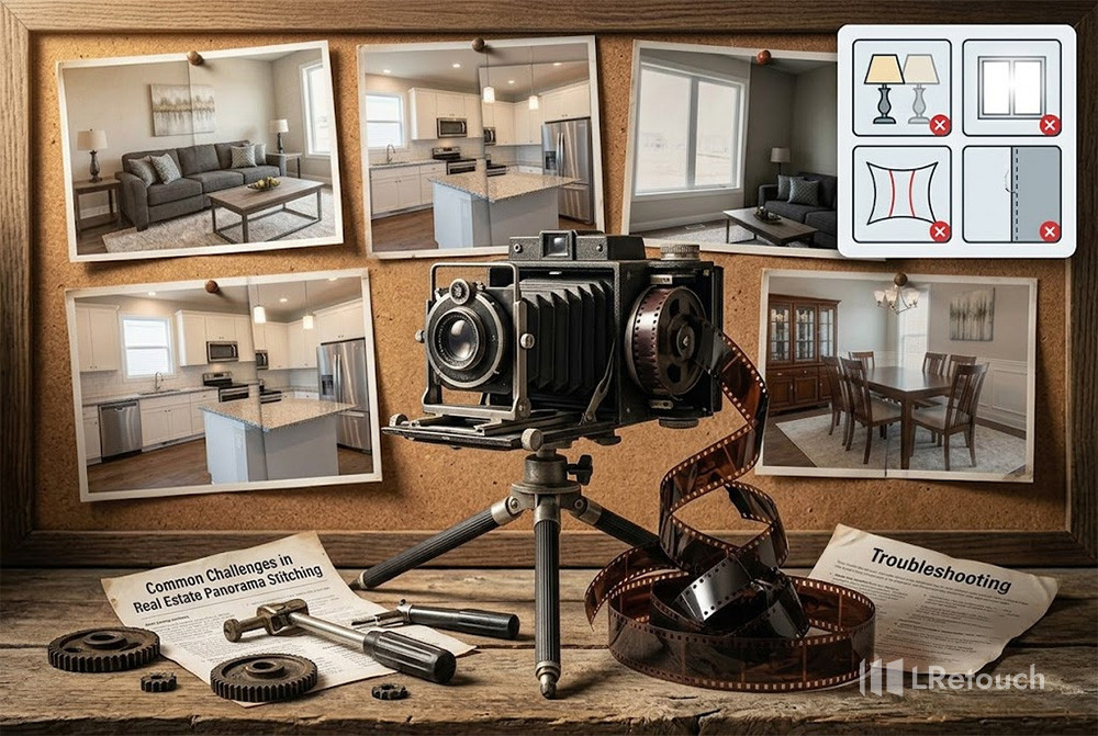 Common Challenges in Real Estate Panorama Stitching