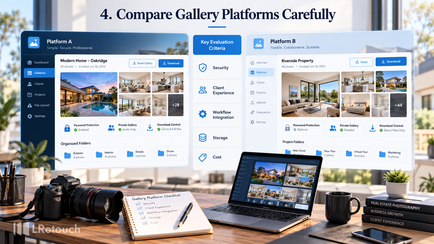 Compare Gallery Platforms Carefully