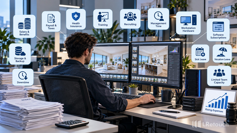 In-House Real Estate Editing: Hidden Costs