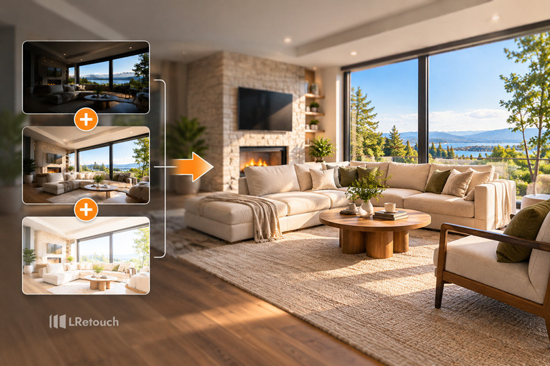 Overview of Real Estate HDR Blending Technique