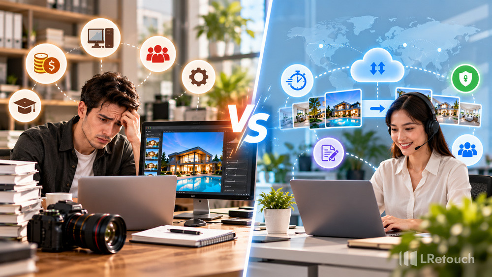Quick Comparison Hidden Cost Of In-House Vs Outsourced Real Estate Editing