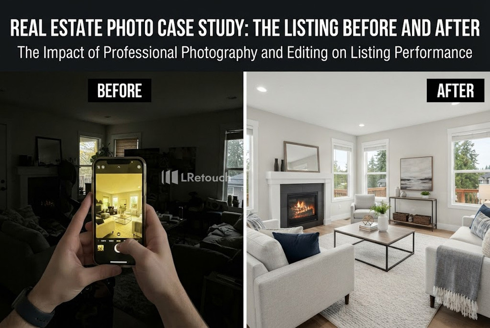 The Listing Before and After
