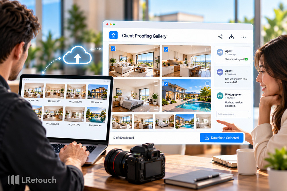 Use Client Proofing Galleries