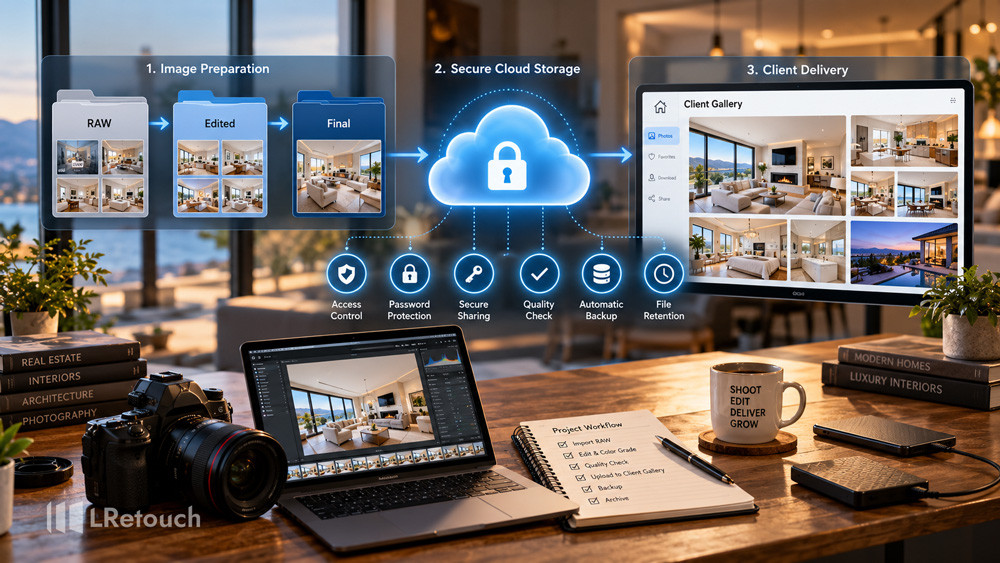 What Is a Secure Photo Delivery Workflow?